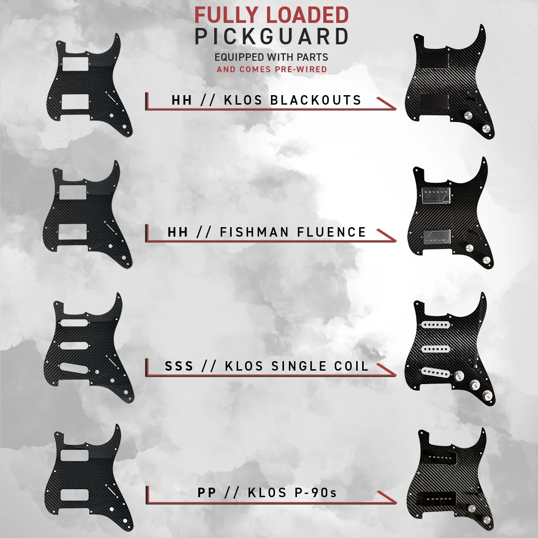 Carbon Fiber Pick Guards for Fender® Guitars - Image 3